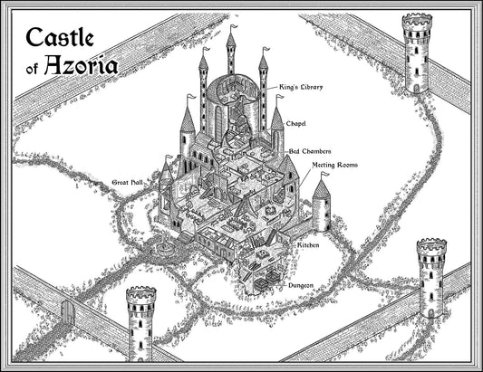 Private Client // Map Illustration