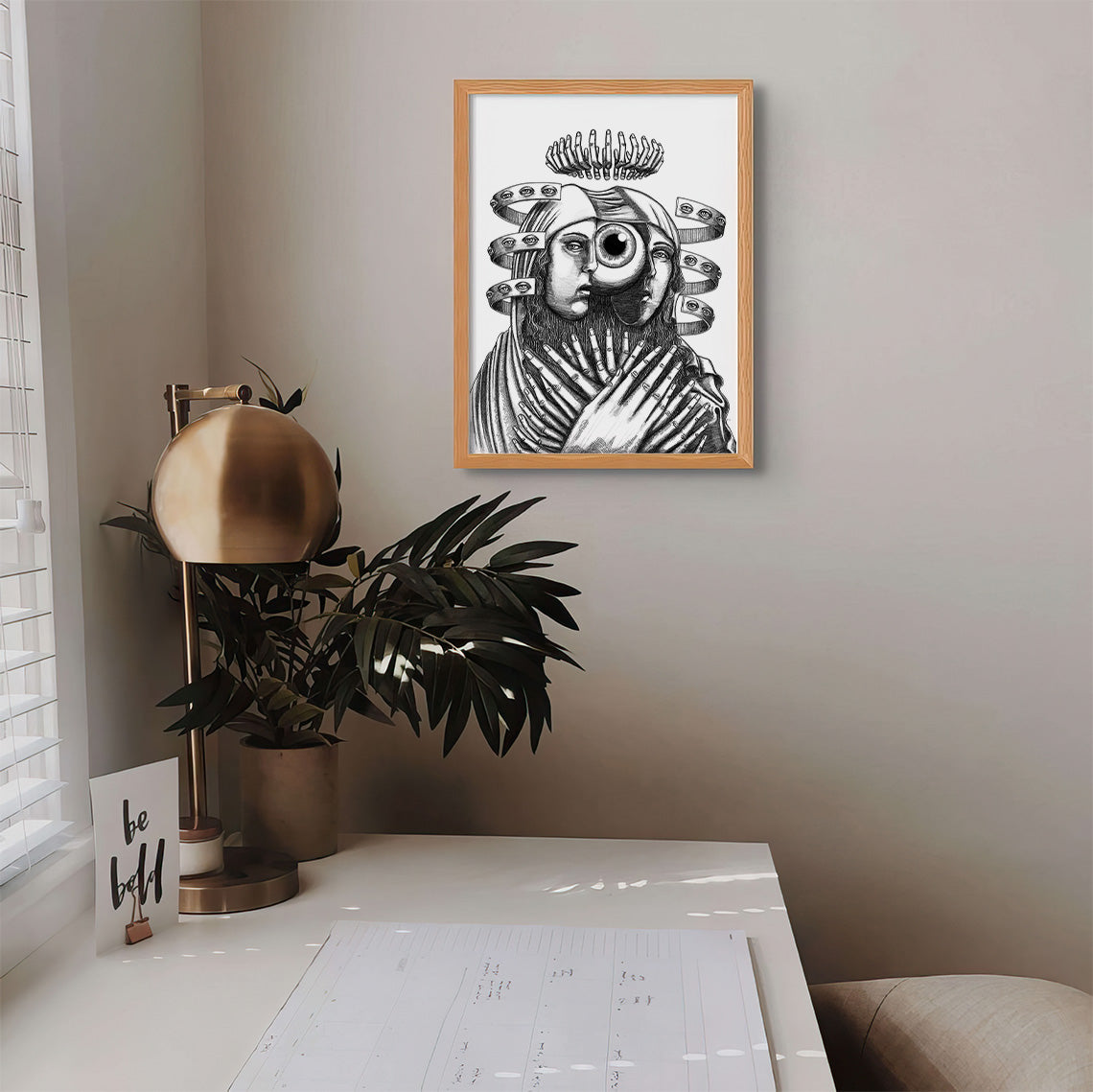 "Our Lady of Perpetual Qualms" Open Edition Print