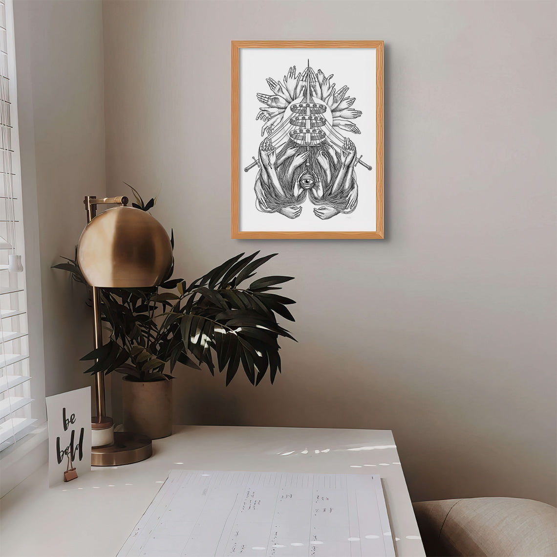 "Tether" Open Edition Print