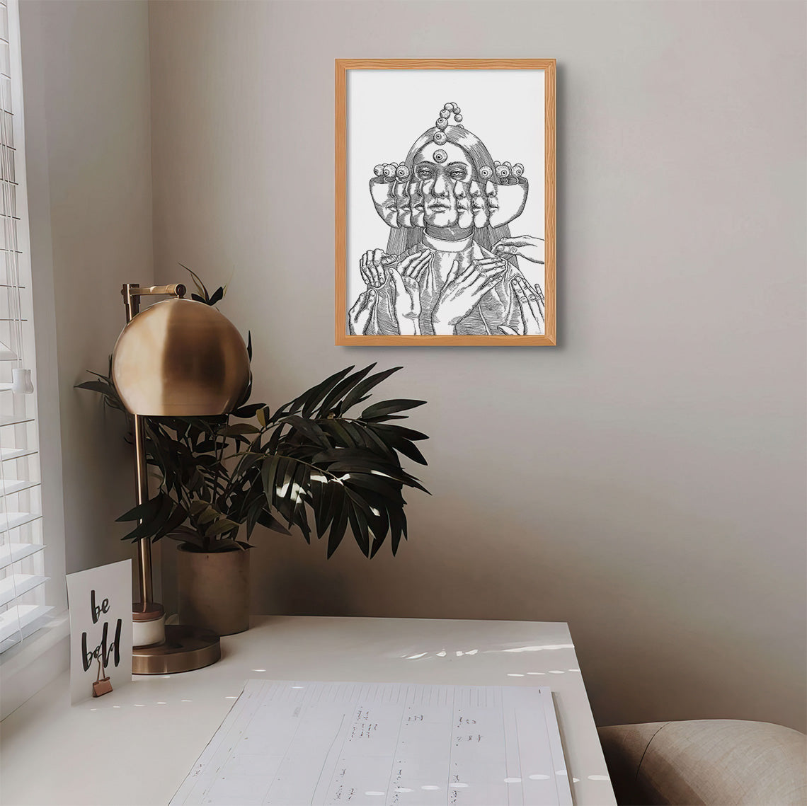 "Mask I" Open Edition Print