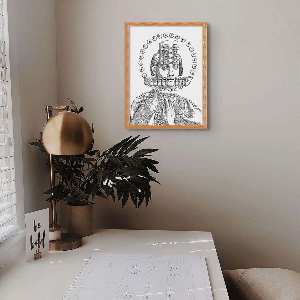 "Mask II" Open Edition Print