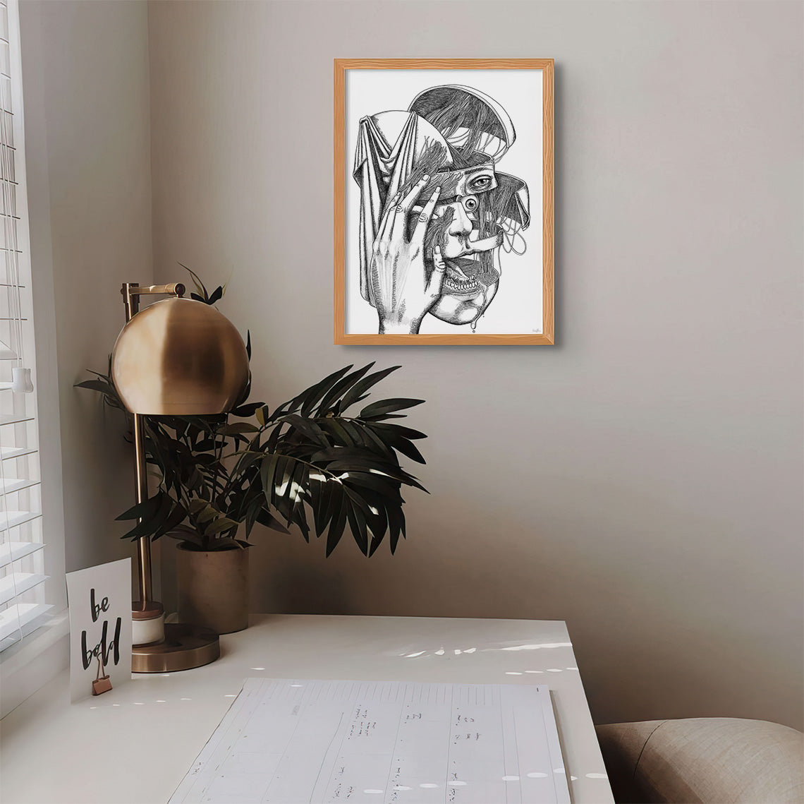 "Obfuscate" Open Edition Print