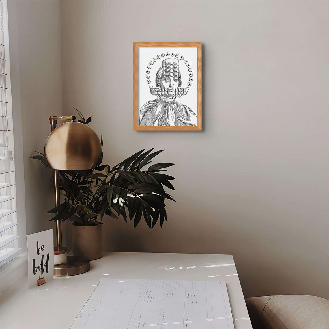 "Mask II" Open Edition Print