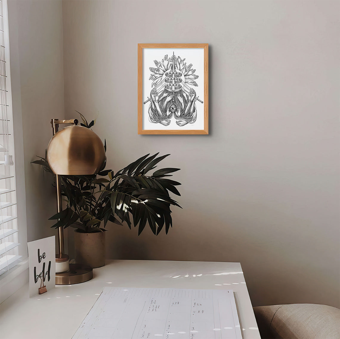 "Tether" Open Edition Print