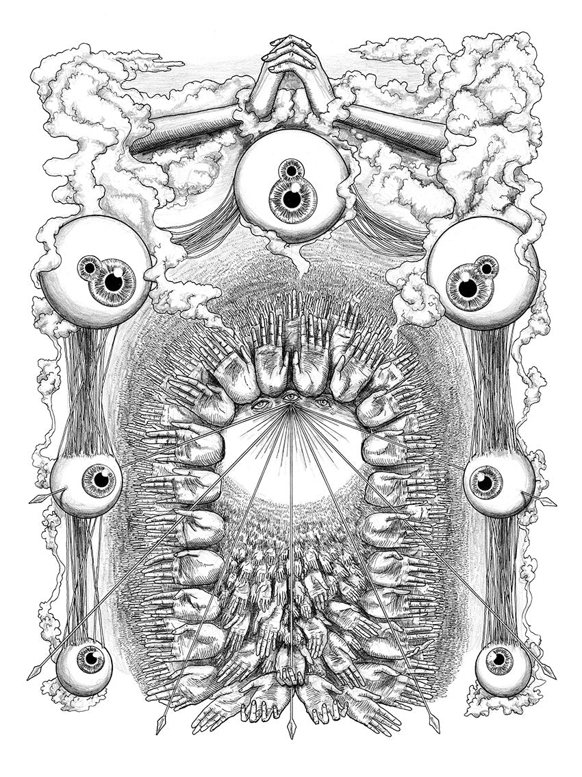 "Grotto" Original Drawing