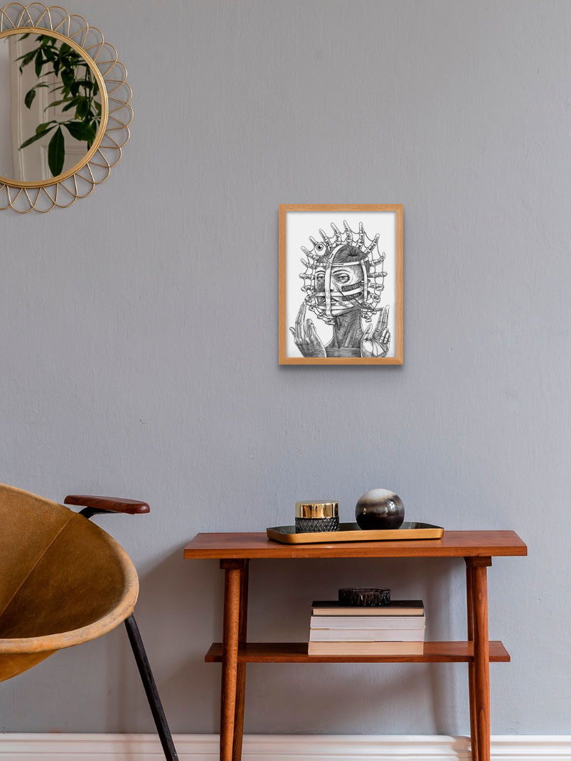 "Illusory Growth" Original Drawing