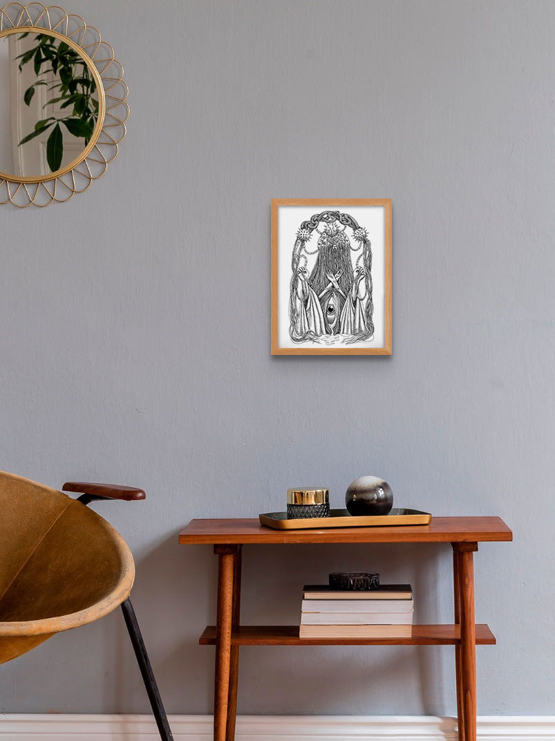 "Reveal" Original Drawing