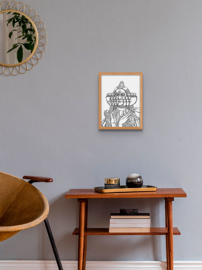 "Mask I" Original Drawing