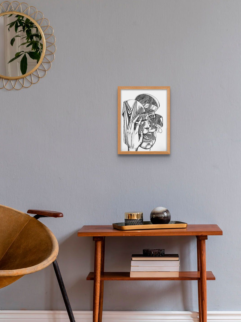 "Obfuscate" Original Drawing