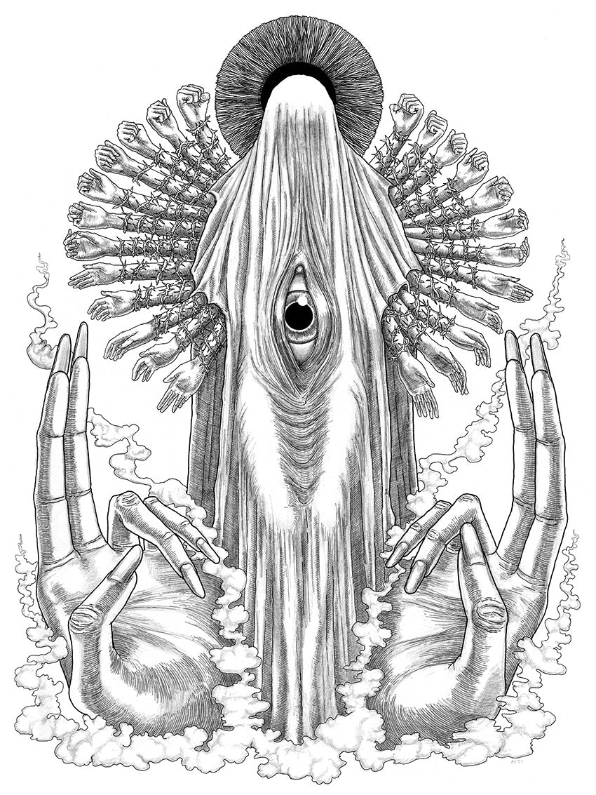 "Rend" Original Drawing