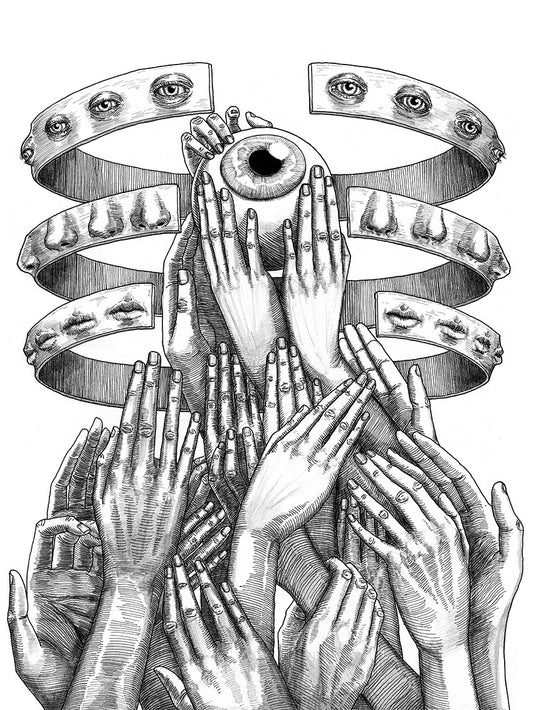 "Reveal" Original Drawing