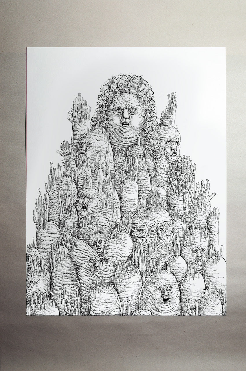 "Garden I" Original Drawing