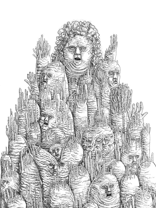 "Garden I" Original Drawing