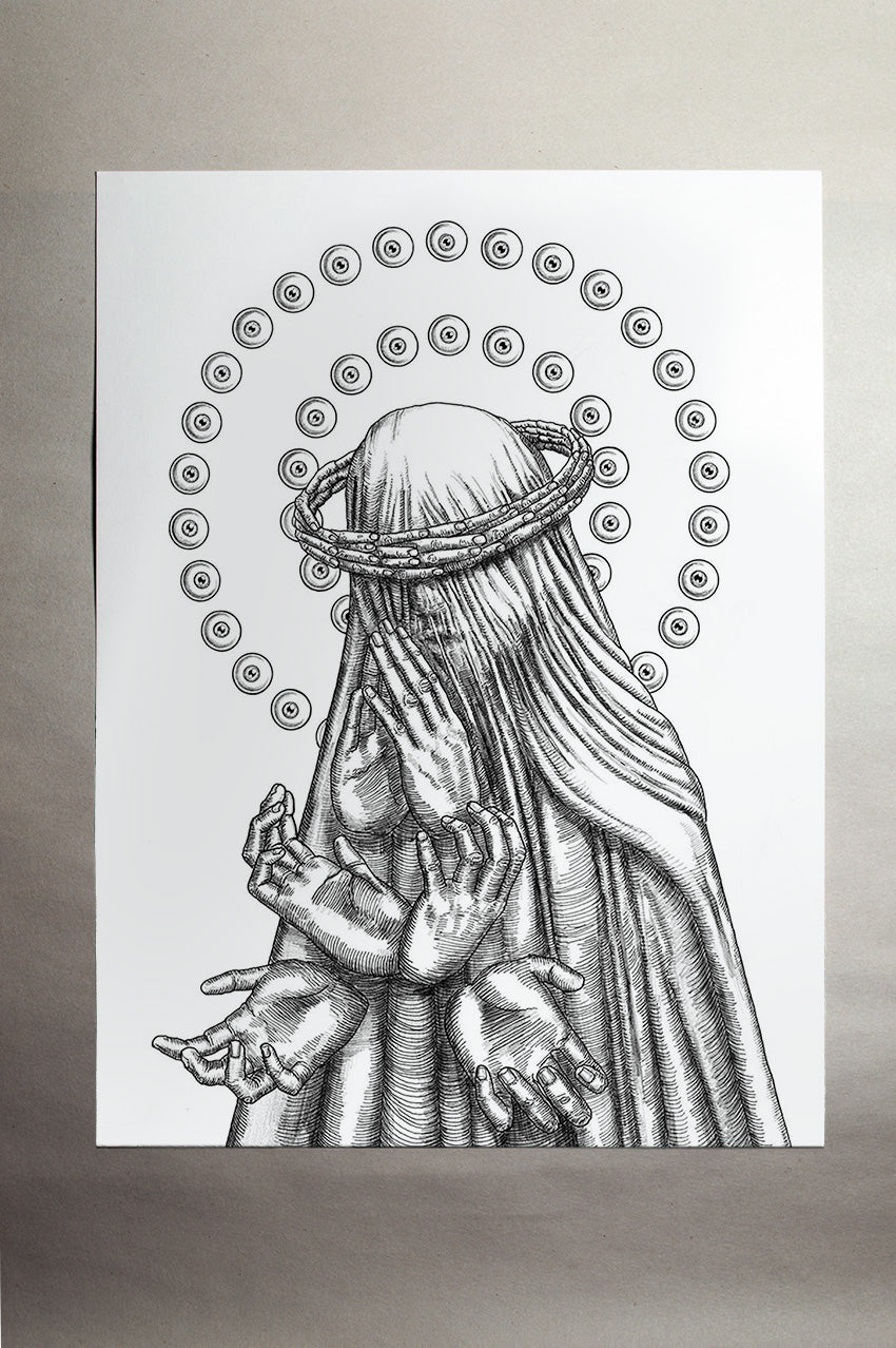 "Latent" Original Drawing