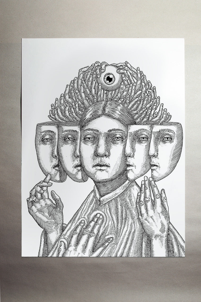 "Offering" Original Drawing