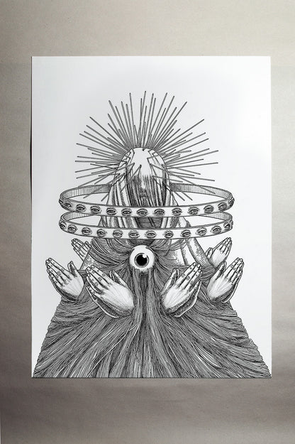 "A Trade For Sight" Original Drawing