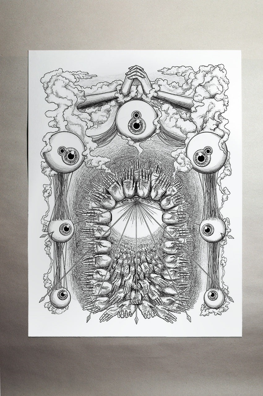 "Grotto" Original Drawing