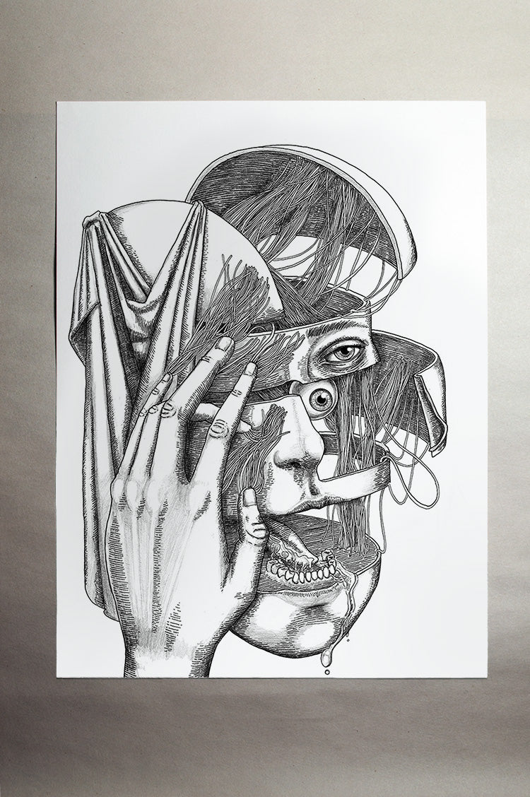 "Obfuscate" Original Drawing