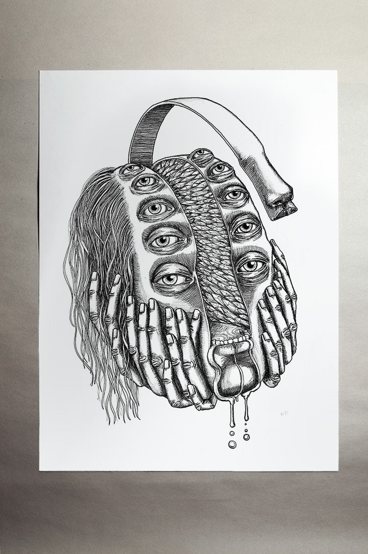 "Expulsion" Original Drawing