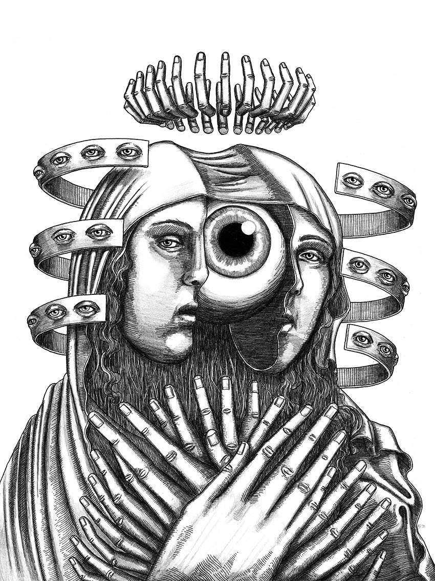 "Our Lady of Perpetual Qualms" Open Edition Print