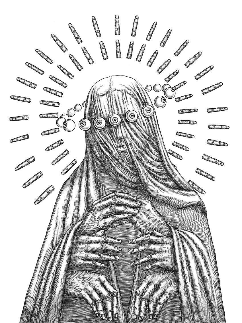 "Projection II" Original Drawing