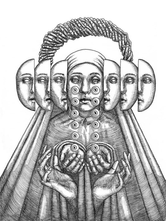 "Projection III" Original Drawing