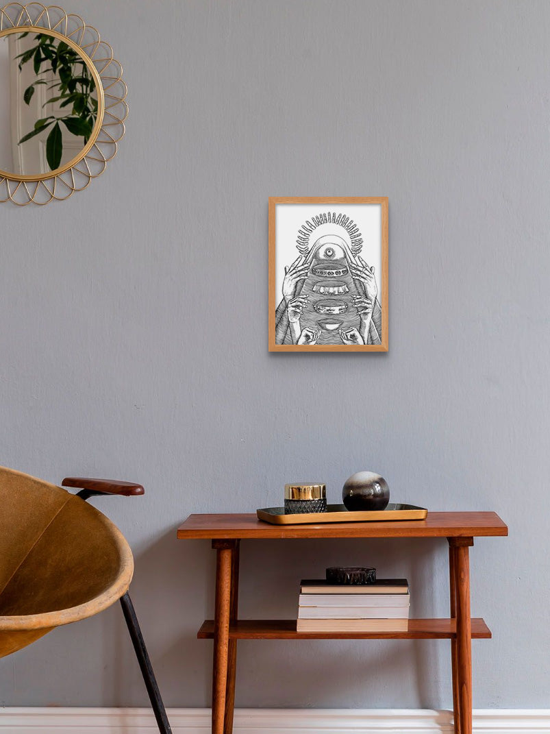 "Projection V" Original Drawing