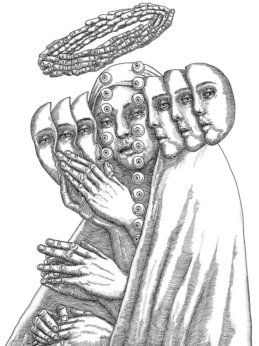 "Relic II" Original Drawing