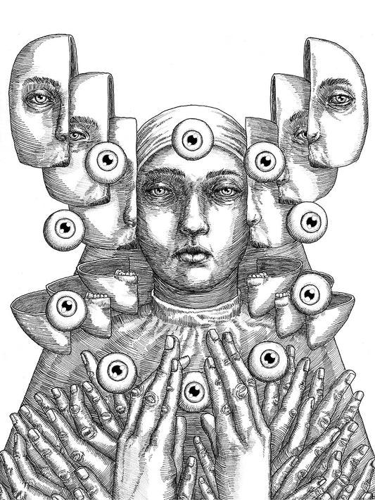 "Relic VI" Original Drawing